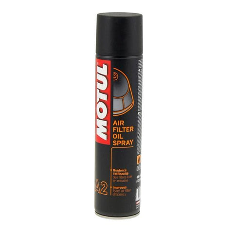 Spray de manutenção para filtro de ar Motul A2 Air-Filter-Oil-Spray, 400ml