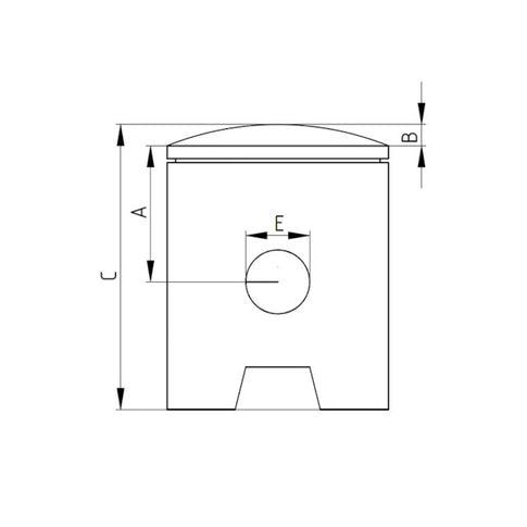 Piston Cagiva Cocis 46,36mm Barikit