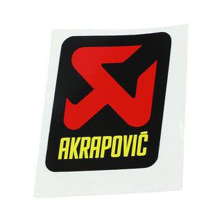 Vertical heat-resistant sticker Akrapovic 57x60mm