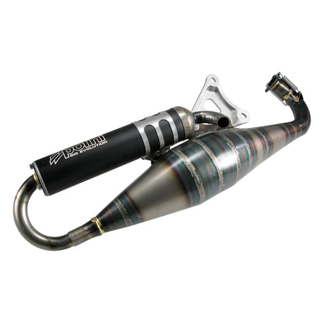 Polini Big Evolution 70cc Minarelli horizontal Exhaust