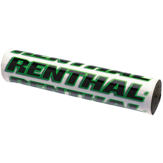 Renthal SX 240mm white-green handlebar protector