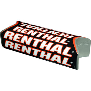 Protector de manillar Renthal Team Issue Fatbar negro-blanco-rojo P311