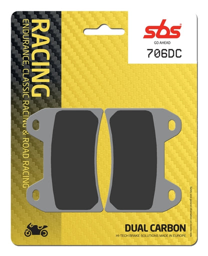 Pastilla de freno carbono Aprilia RSV / BMW F / Ducati Monster / KTM Adventure SBS P706DC