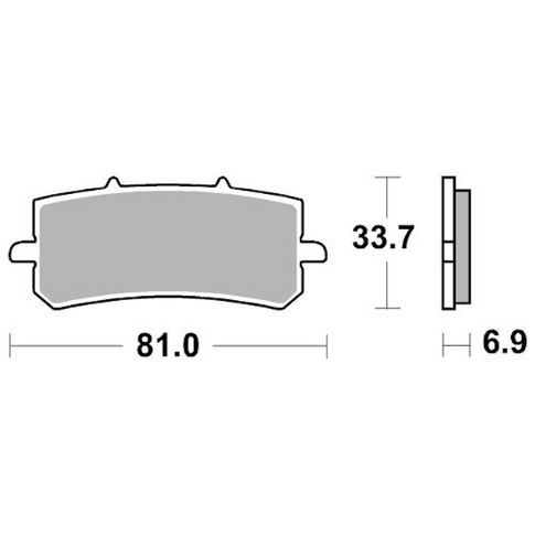 Pastillas de freno delanteras IMR Pre-moto 3/4/5 pinza J.Juan SBS - Sinterizadas P962RST