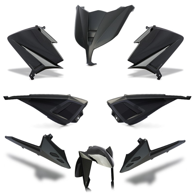 Carenados Yamaha T-Max 530 15-16 BCD sin asideros/retrovisores