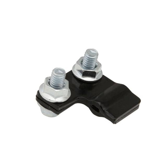 Fijador latiguillo delantero en protector horquilla VocaHawk, negro