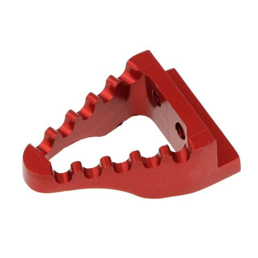 Aluminum brake lever tip for Pitbike, red