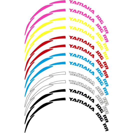 Yamaha Jog R/RR wheel rim sticker