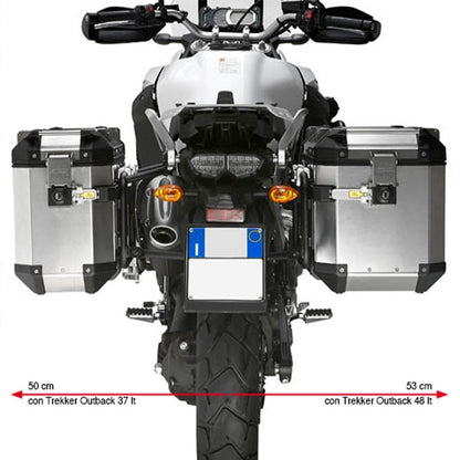 Suporte de malas lateral Monokey Cam-Side Yamaha XTZE Supertenere 2014 Givi