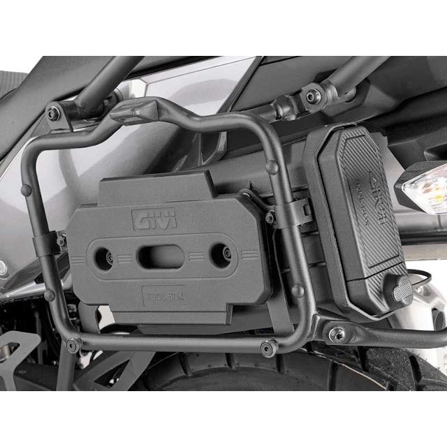 Suporte de malas lateral Monokey-Retro-Fit Kawasaki Versys 300 2017 Givi