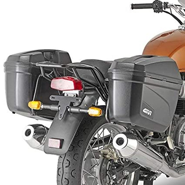 Portamaletas lateral Monokey-Retro-Fit Royal Enfield Interceptor 650 19-20 Givi PL9051