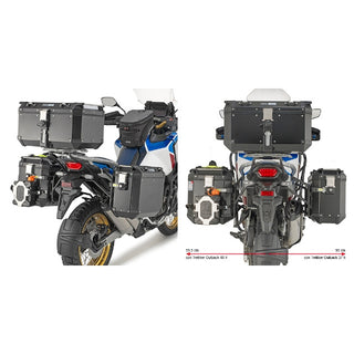Portamaletas lateral One-Fit Monokey Cam-Side Honda CRF 1100 L Africa Twin Givi