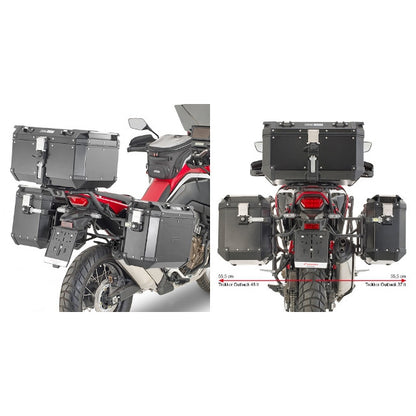 Portamaletas lateral One-Fit Monokey Cam-Side Honda CRF1100L Africa Twin 20-21 Givi
