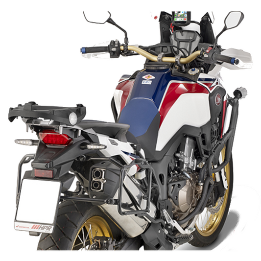 Suitcase rack lateral quick release Monokey-Retro-Fit Honda CRFl Africa Twin 2016 Givi