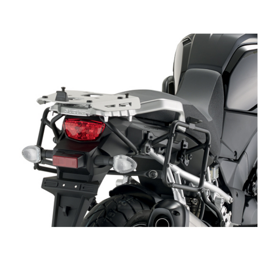 Suitcase rack lateral quick release Monokey-Retro-Fit Suzuki DLV Strom 1000 2014 Givi