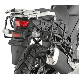 Suporte de malas lateral de fixação rápida Monokey-Retro-Fit Suzuki DL Vstrom 650 2017 Givi
