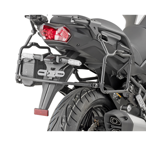 Suporte de malas lateral de fixação rápida Monokey-Retro-Fit Kawasaki Versys 1000 2019 Givi