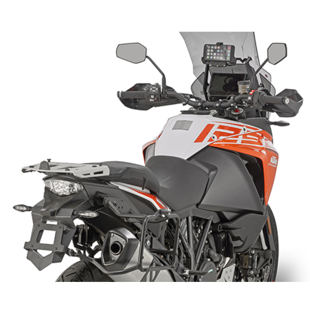 Suporte de malas lateral de fixação rápida Monokey-Retro-Fit KTM Adventure 1050/1190/1290 2017 Givi