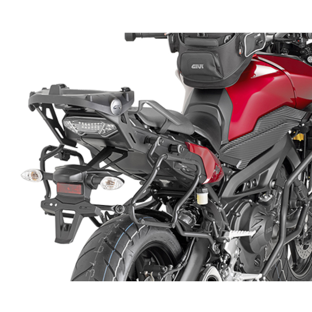 Portamaletas lateral fijación rápida Monokey Side Yamaha MT-09 Tracer 2015 Givi PLXR2122