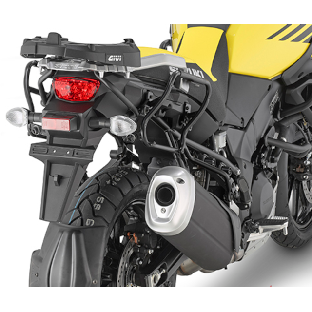 Suitcase rack lateral quick release Monokey Side Suzuki Dlv Strom 1000 2017 Givi