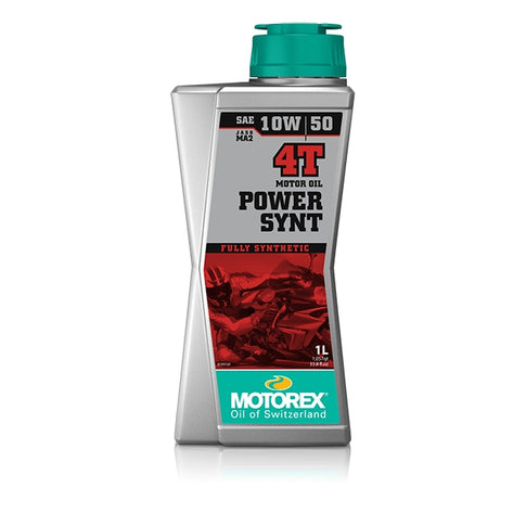 Aceite Motor POWER SYNT 4T 10W50 1L Motorex MT061H004T
