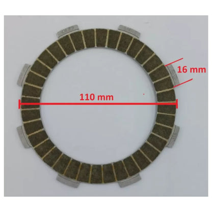 Disques de rechange d'embrayage Ergal Vespa large frame VMC 