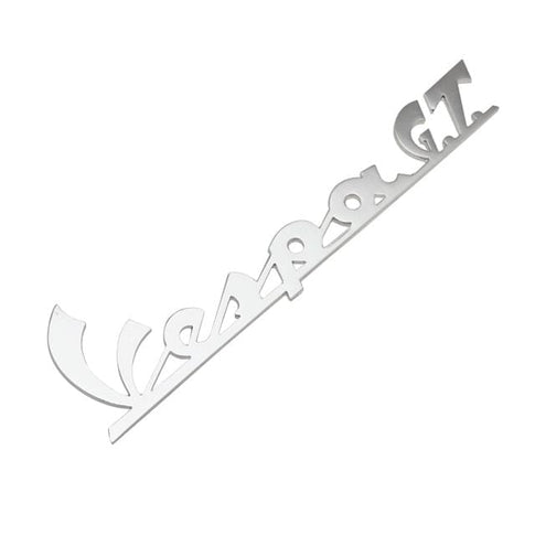 Anagrama frontal aluminio VESPA GT RMS 142720310