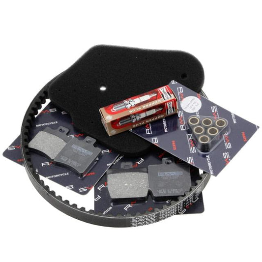 Maintenance kit Kymco Agility 50 4T 10" wheel RMS