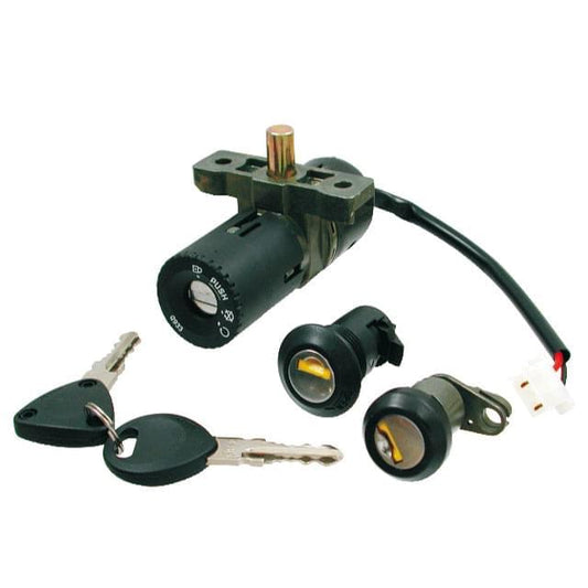 Cerradura Honda SH 125 01/05 / 150 01-08 3 piezas RMS