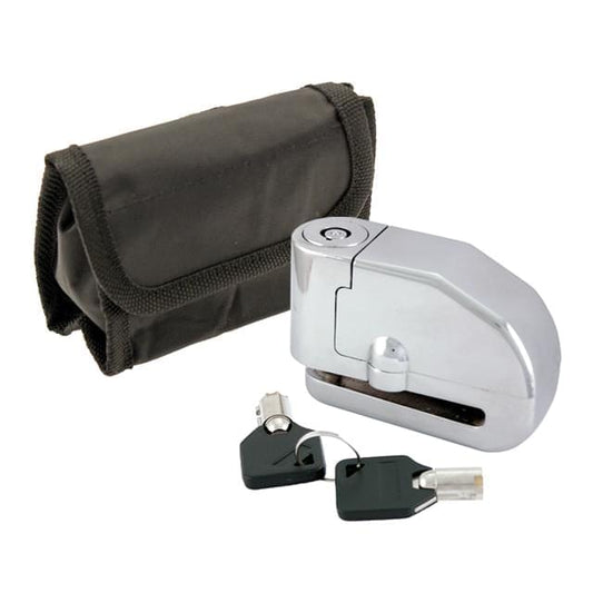 RMS disc anti-theft lock with alarm
