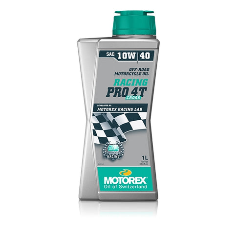 Aceite Motor RACING PRO 4T 10W40CROSS 1L Motorex MT024H004T