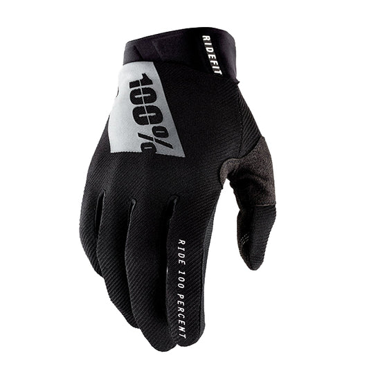100% Ridefit Motocross Gloves - black