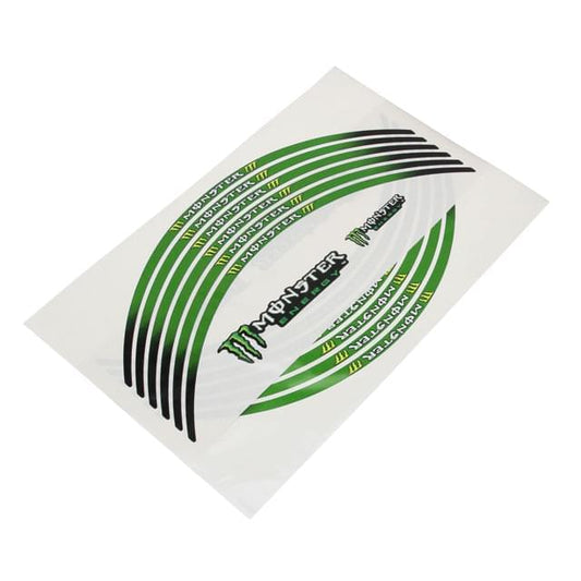 Autocolantes de jantes 17" Monster Rijomotor