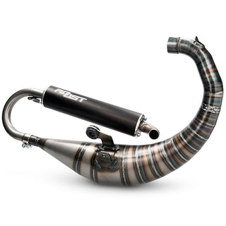 Roost MV70 Minarelli vertical exhaust