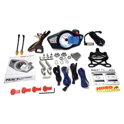 Marcador multifuncion RX1N GP Style (CE) Koso - azul BA011220