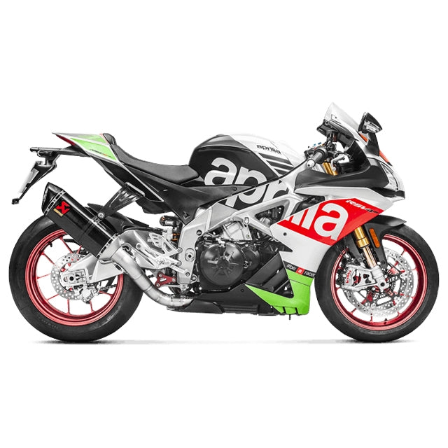 Escape Akrapovic Slip-On Evolution Aprilia RSV4 15-20/TuonoV4 17-20 titanio-carbono