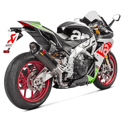 Escape Akrapovic Slip-On Evolution Aprilia RSV4 15-20/TuonoV4 17-20 titanio-carbono