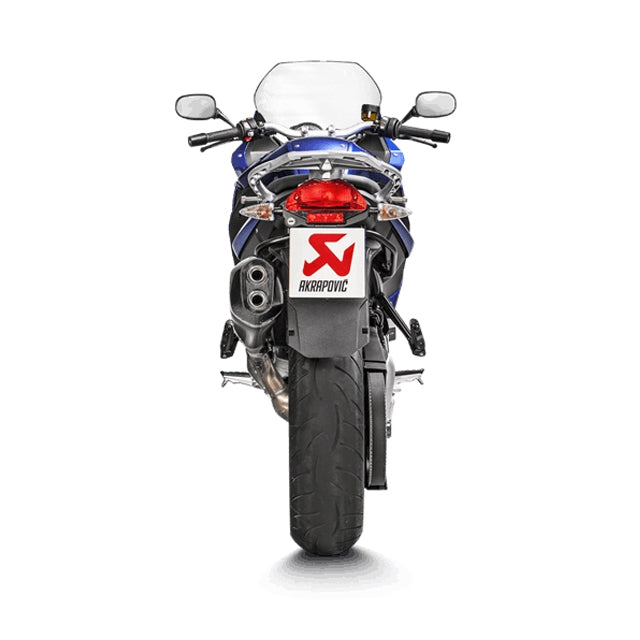 Silencieux Akrapovic Slip-On Line BMW F 800 R >17 / F 800 GT >17 (CE) titane-noir