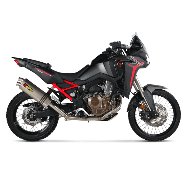 Escape Akrapovic completo Racing Line Honda CRF 1100L Africa Twin >20 - titanio