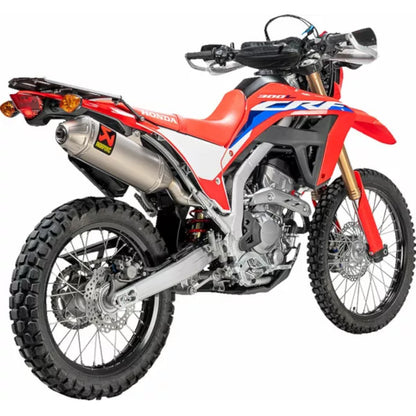 Akrapovic Slip-On Line Exhaust Honda CRF 300L / RALLY >21 - titanium
