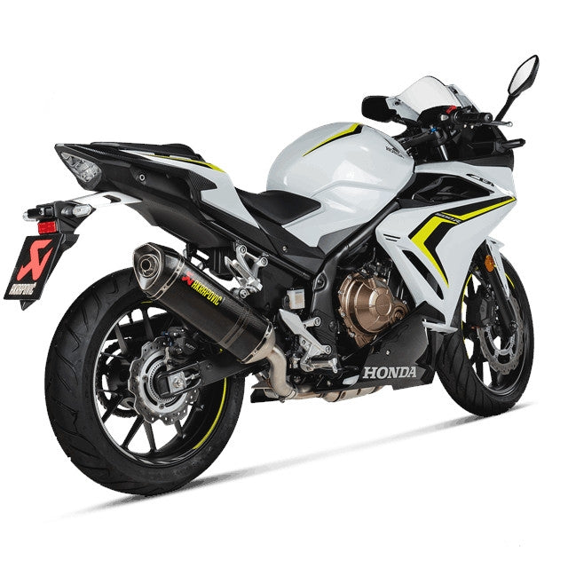 Akrapovic Slip-On Line Exhaust Honda CB 500 X/F / CBR 500 R >16 (CE) - carbon