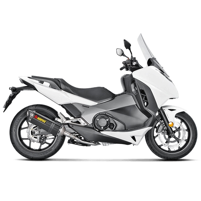 Échappement Akrapovic Slip-On Line Honda NC 700/750 S/X/Integra 12-20 (CE) carbone