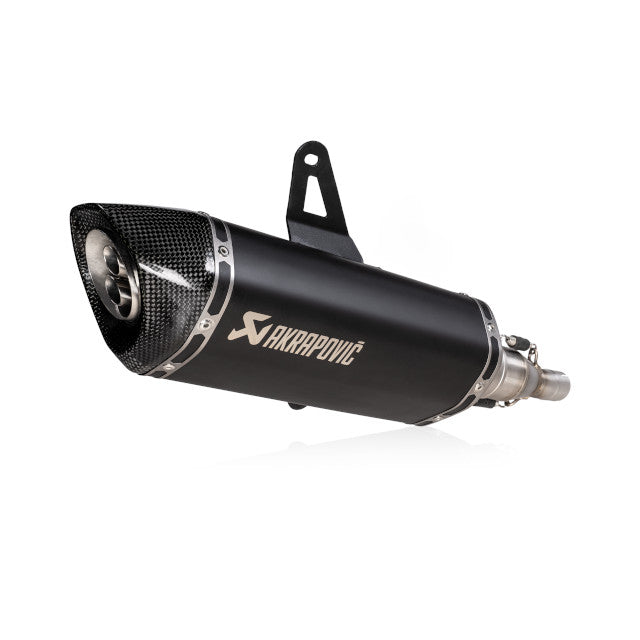 Silencieux Akrapovic Slip-On Line pour Italjet Dragster 125-200 >22 (CE) titane-noir