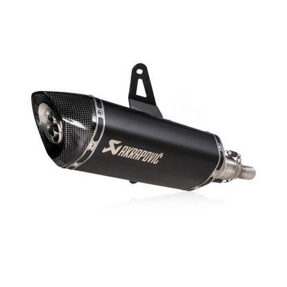 Silencieux Akrapovic Slip-On Line pour Italjet Dragster 125-200 >22 (CE) titane-noir