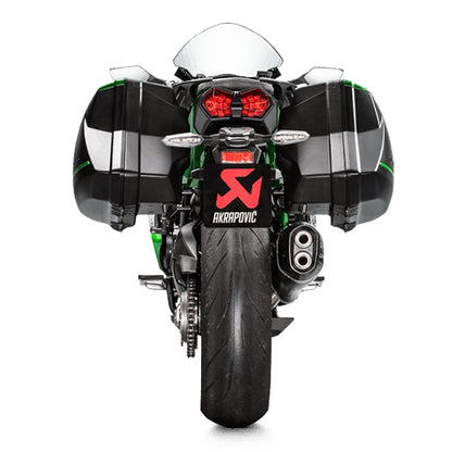 Silencieux Akrapovic Slip-On Line Kawasaki Ninja H2SX >18 (CE) titane-noir