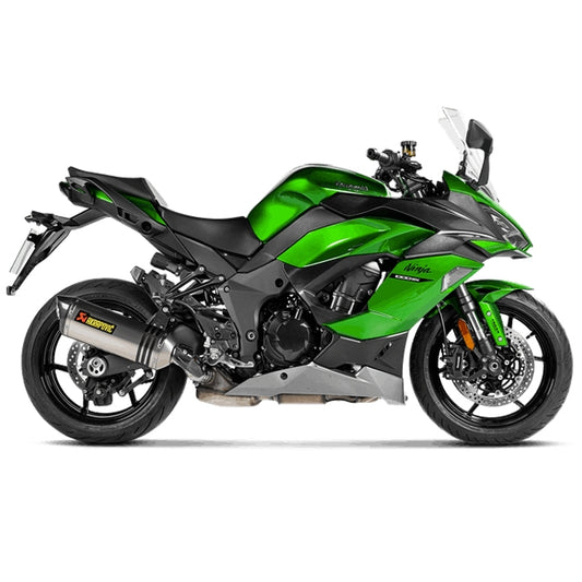 Échappement Akrapovic Slip-On Line Kawasaki Ninja 1000SX 20-23 (CE) titane-carbone