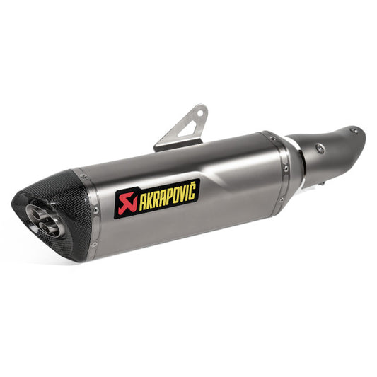 Silenciador de escape Kawasaki Ninja 500 ABS 24 Akrapovic - titanio/carbono