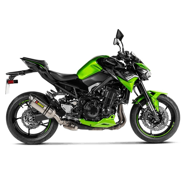 Silencieux Akrapovic Slip-On Line pour Kawasaki Z 900 >20 (CE) titane-carbone