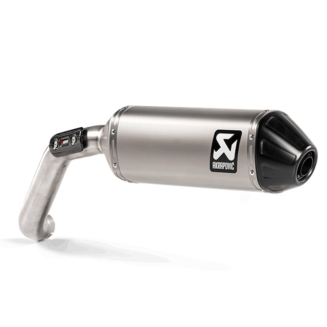 Akrapovic Slip-On Line Exhaust Moto Guzzi V85 TT >21 - titanium