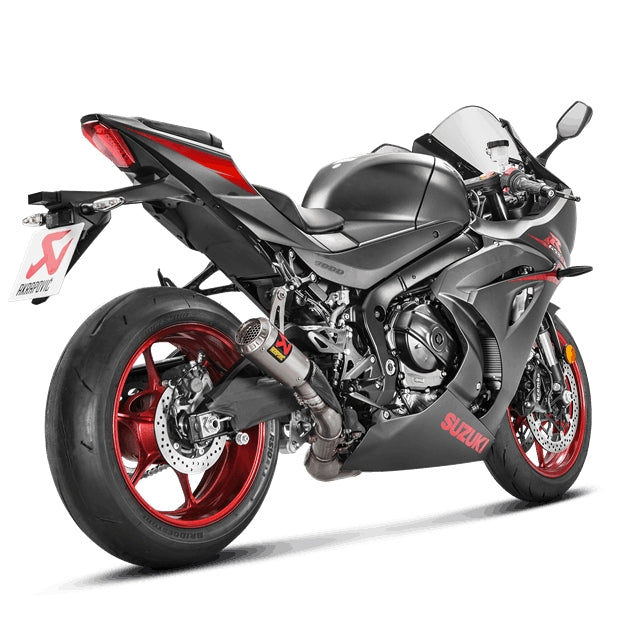 Escape Akrapovic Slip-On Line Estilo GP Racing Suzuki GSX-R 1000/R 17- titânio